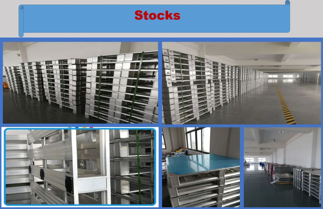 Two Way Four Way Cold Warehouse OEM Aluminium Pallets