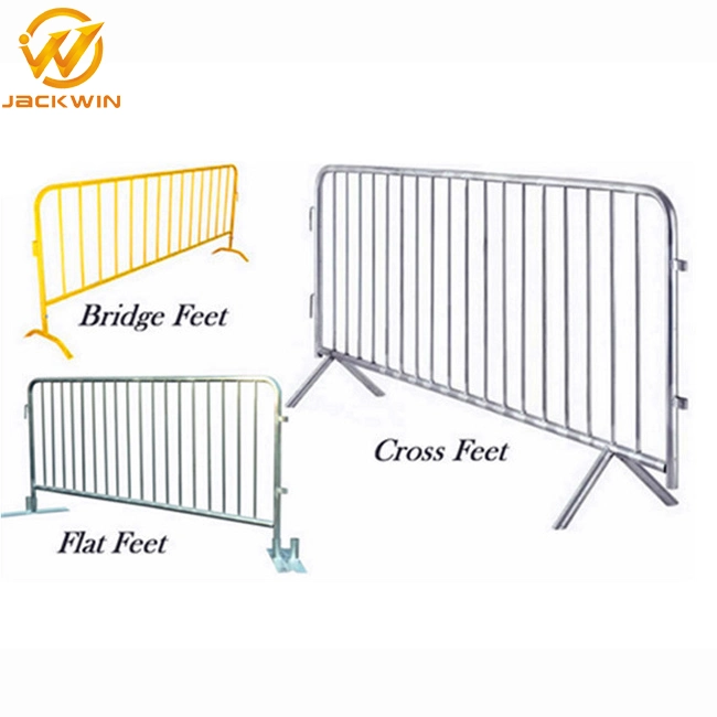 Custom Size Cheap Galvanized Stage Crowd Control Barrier