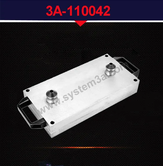 a-Un pallet punto zero in alluminio per il bloccaggio del pezzo in lavorazione 3A-110042